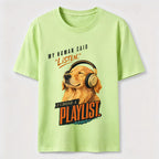 Chose a Playlist Golden Retriever Classic T-Shirt