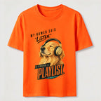Chose a Playlist Golden Retriever Classic T-Shirt