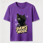 Paws Mode Headphone Cat Classic T-Shirt