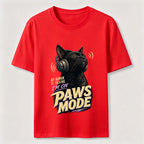 Paws Mode Headphone Cat Classic T-Shirt