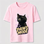 Paws Mode Headphone Cat Classic T-Shirt