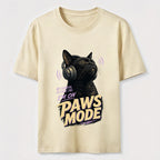 Paws Mode Headphone Cat Classic T-Shirt
