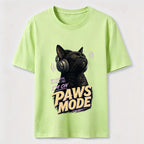 Paws Mode Headphone Cat Classic T-Shirt