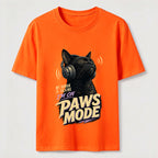 Paws Mode Headphone Cat Classic T-Shirt