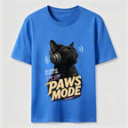 Paws Mode Headphone Cat Classic T-Shirt