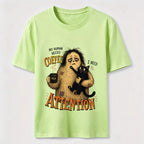 Coffee and Attention Cat Classic T-Shirt