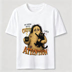 Coffee and Attention Cat Classic T-Shirt