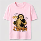 Coffee and Attention Cat Classic T-Shirt