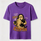 Coffee and Attention Cat Classic T-Shirt