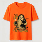 Coffee and Attention Cat Classic T-Shirt