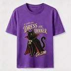 Dress for Dinner Vampire Cat Classic T-Shirt