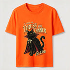 Dress for Dinner Vampire Cat Classic T-Shirt