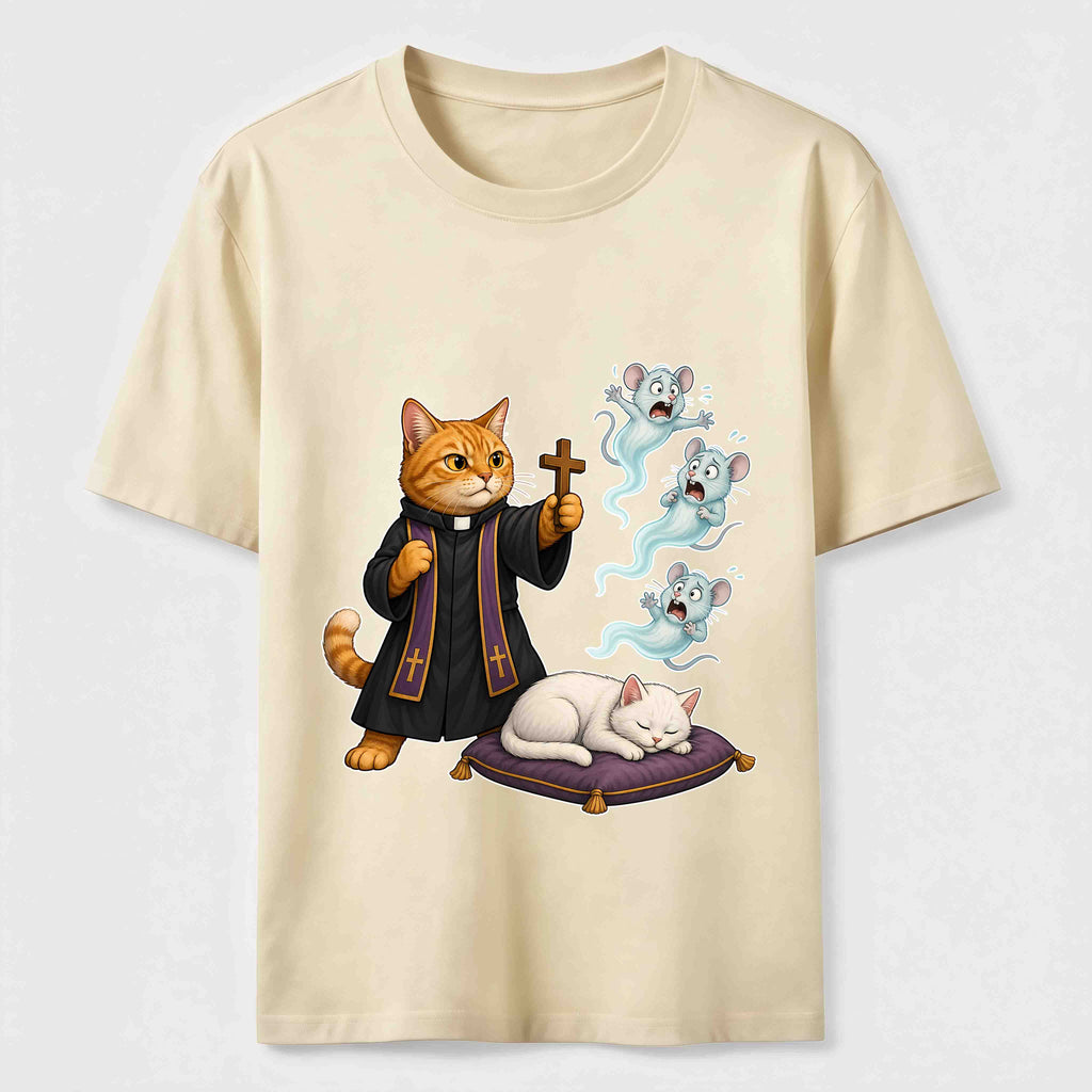 Mouse Exorcist Cat Classic T-Shirt