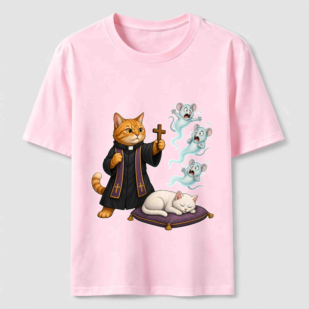 Mouse Exorcist Cat Classic T-Shirt