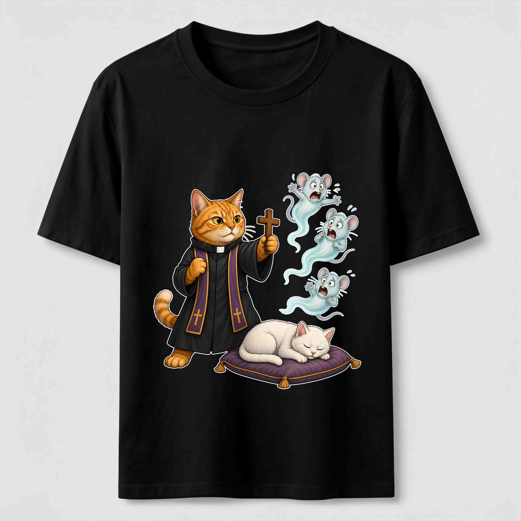 Mouse Exorcist Cat Classic T-Shirt