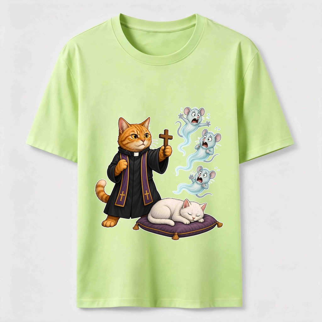 Mouse Exorcist Cat Classic T-Shirt
