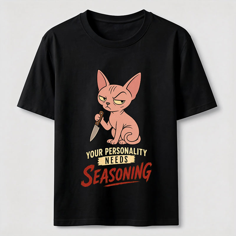 Eat Love Chef Cat Classic T-Shirt