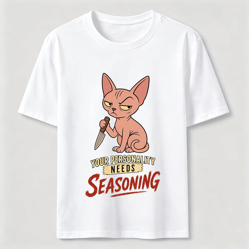 Eat Love Chef Cat Classic T-Shirt