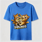 Playful Cat Siblings Classic T-Shirt
