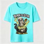 Mischievous Chef Cat Cauldron Classic T-Shirt