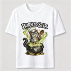 Mischievous Chef Cat Cauldron Classic T-Shirt
