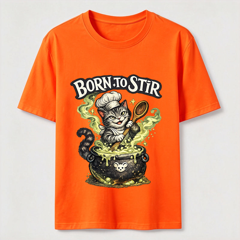 Mischievous Chef Cat Cauldron Classic T-Shirt
