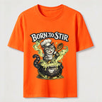 Mischievous Chef Cat Cauldron Classic T-Shirt