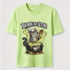 Mischievous Chef Cat Cauldron Classic T-Shirt