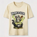 Mischievous Chef Cat Cauldron Classic T-Shirt