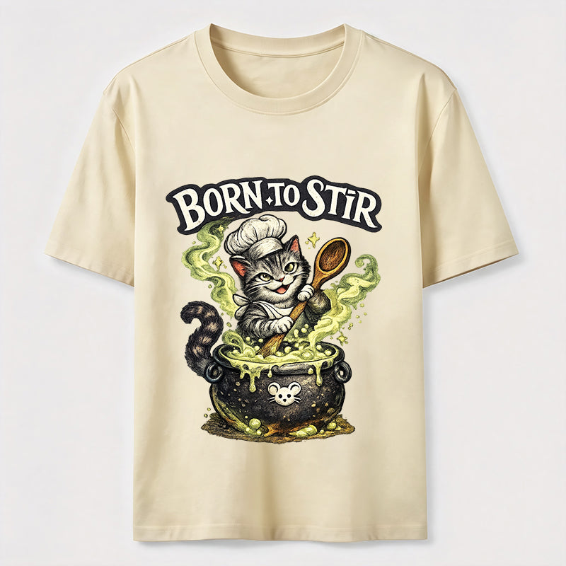 Mischievous Chef Cat Cauldron Classic T-Shirt