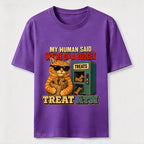 Cat Treat Dispenser Humor Classic T-Shirt