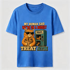 Cat Treat Dispenser Humor Classic T-Shirt