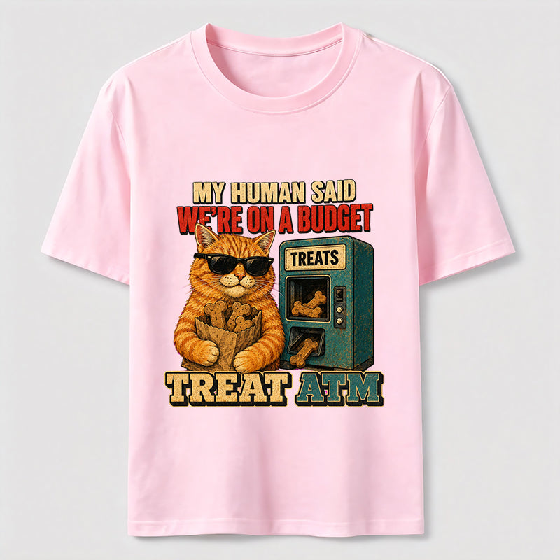 Cat Treat Dispenser Humor Classic T-Shirt