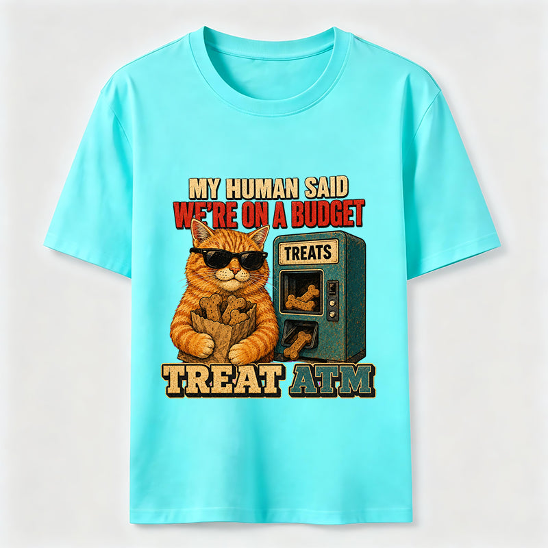 Cat Treat Dispenser Humor Classic T-Shirt
