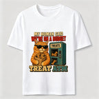 Cat Treat Dispenser Humor Classic T-Shirt