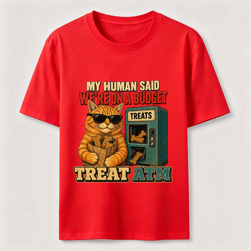 Cat Treat Dispenser Humor Classic T-Shirt
