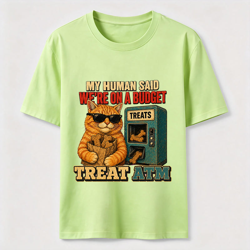 Cat Treat Dispenser Humor Classic T-Shirt