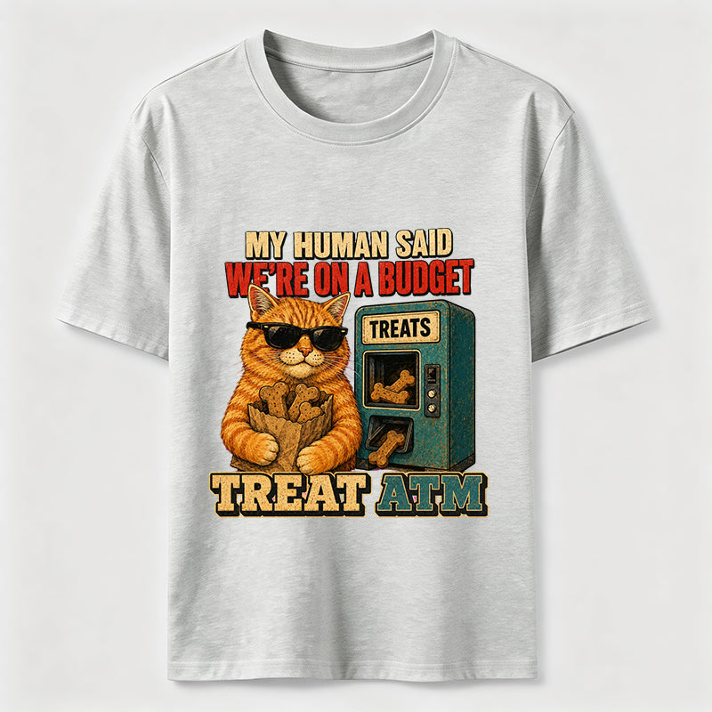 Cat Treat Dispenser Humor Classic T-Shirt