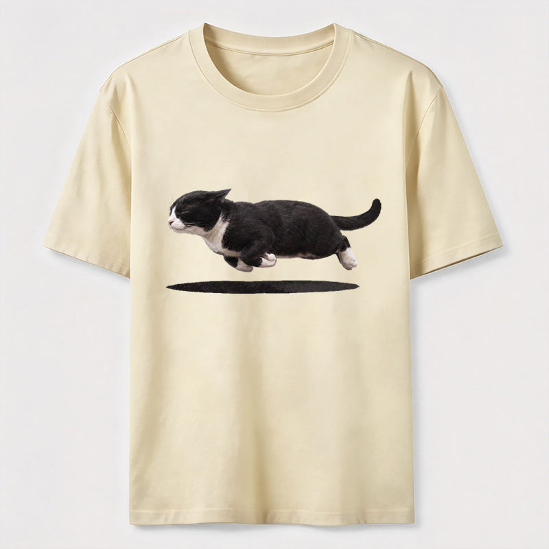 Flying Tuxedo Cat Classic T-Shirt