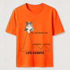 My Cat Chose Me Life Events Classic T-Shirt