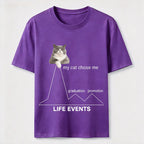 My Cat Chose Me Life Events Classic T-Shirt