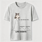 My Cat Chose Me Life Events Classic T-Shirt