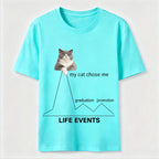 My Cat Chose Me Life Events Classic T-Shirt