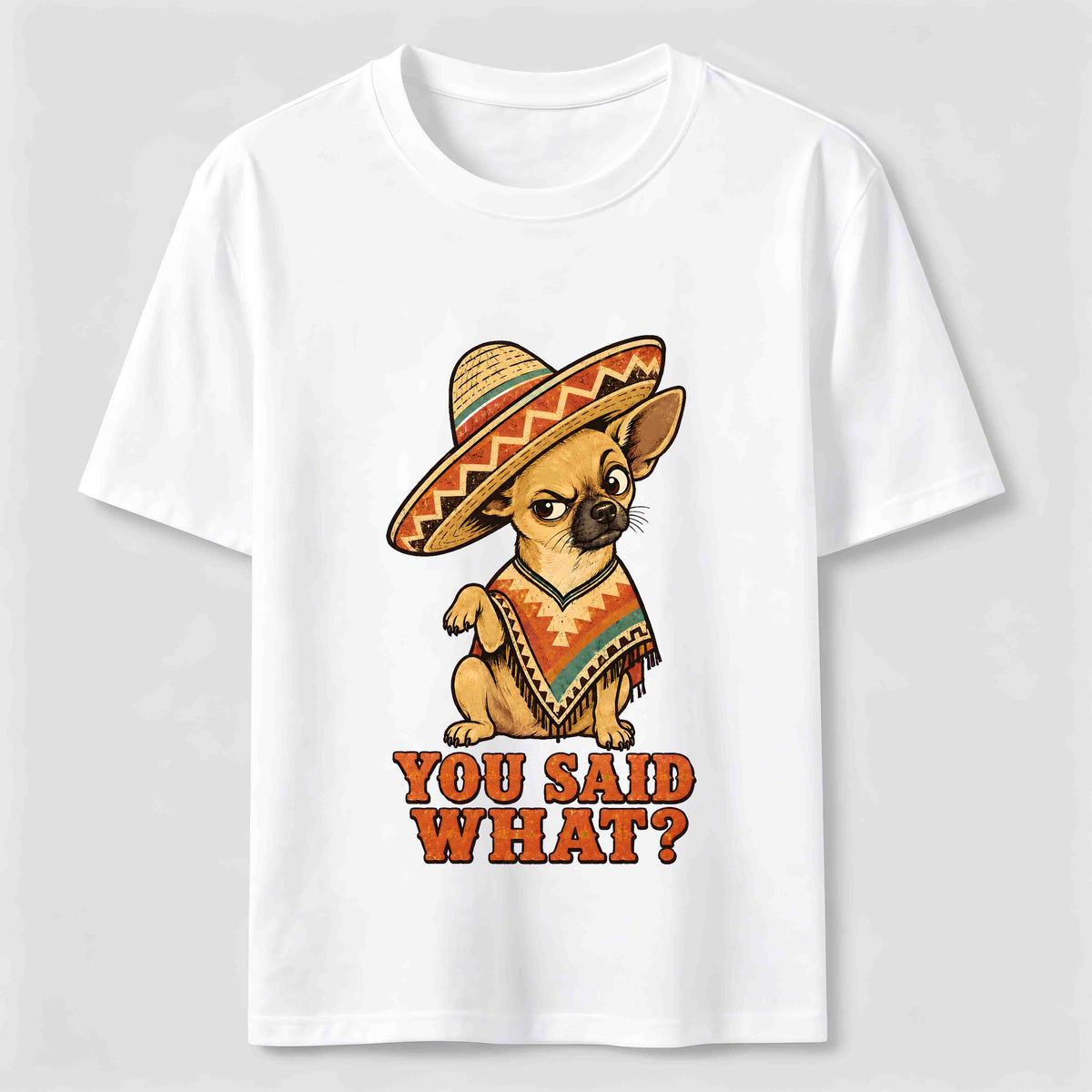 Sassy Sombrero Chihuahua Classic T-Shirt