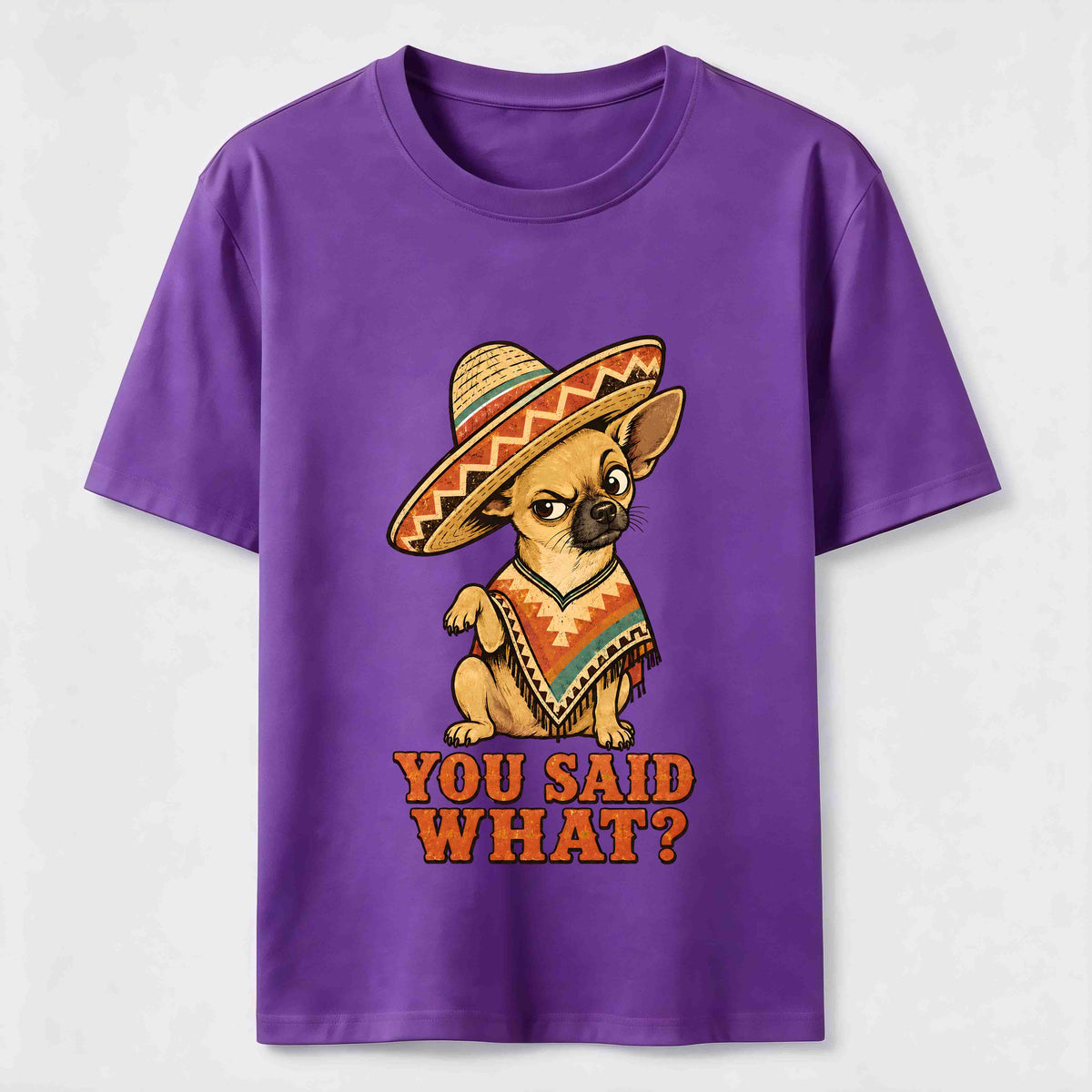 Sassy Sombrero Chihuahua Classic T-Shirt
