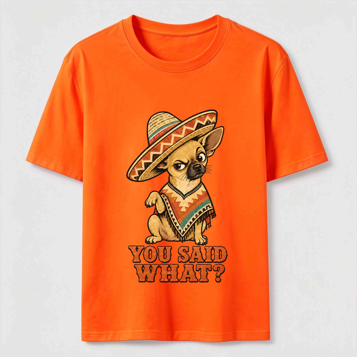 Sassy Sombrero Chihuahua Classic T-Shirt