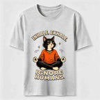 Zen Meditation Cat Humor Classic T-Shirt