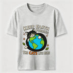 Keep Earth The Cats Live Here Classic T-Shirt