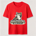 Judgmental Side-Eye Cat Classic T-Shirt