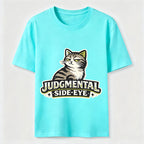 Judgmental Side-Eye Cat Classic T-Shirt